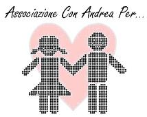 il logo dell'associazione ''Con Andrea per...'''