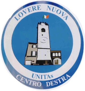 il logo della lista ''Lovere Nuova Unitas Centro Destra''